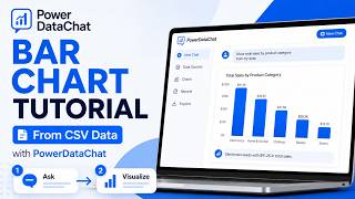 How to Create a Bar Chart from CSV Data | PowerDataChat Tutorial