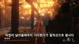 세키로(sekiro) 환영의쵸 쉽게 잡기