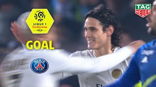 Goal Edinson CAVANI (71' pen)/RC Strasbourg Alsace - Paris Saint-Germain (1-1)(RCSA-PARIS)/2018-19