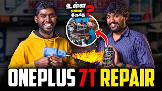 ONEPLUS 7T Phone Repair Ft @FinallyOffl Bhaarath 📱| உள்ள என்ன இருக்கு? 🤔 - Phone Problem