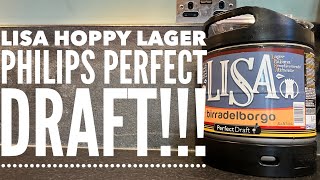 Birra Del Borgo LISA Italian Lager Philips Perfect Draft Review