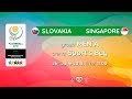 WUC 2018 - SVK v SGP (Men)