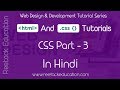 Css Selector Part - 2 in hindi Web Designing for beginners Part - 3