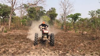 បើកគោយន្តដីហ៊ុយណាស់ | Wow! Kubota RT 110