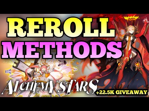 [ALCHEMY STARS] FASTEST REROLL METHOD, WHO TO REROLL FOR, CLONE INSTANCE METHOD IS BEST FOR REROLL