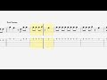 Guitar Tab & Notes - Post Malone - Psycho Acoustic Cover