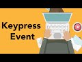 Keypress event