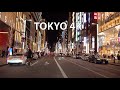 Tokyo 4K - Neon Nightlife - Night Drive