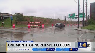 One month of North Split closure