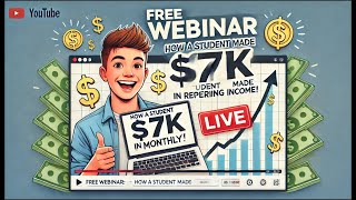 FREE Webinar: How a Student Did 7k in Recurring Income