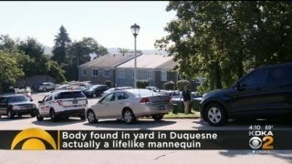 Duquesne Police Find Mannequin Staged To Look Like Murder Of Teen Girl