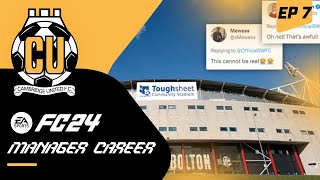IT'S CALLED TOUGHSHEET FOR A REASON!! FC 24 REALISTIC RTG CAREER MODE EP7