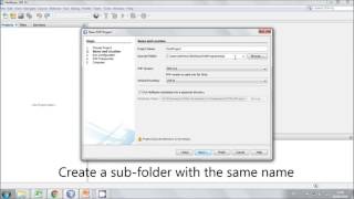 Netbeans PHP Application