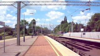 (HD) shanks freightliner 66 powering through berhampstead