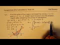 calculus integration area between the curves ib math hl