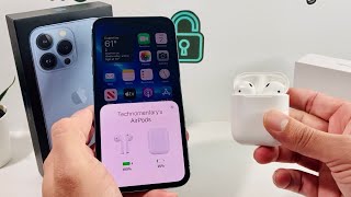 iPhone 13 Pro AirPods Setup