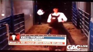 2012 NFR round 7! Barrels!