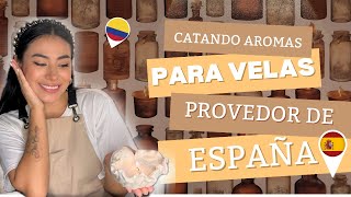 AROMAS PARA TUS VELAS traídas de ESPAÑA