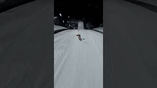 Fastest speed downhill skiing backwards - 133.46 km/h by Anders Backe ⛷