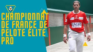 Championnat de France de Pelote Elgart-Haroça vs Ziarrusta-Ugarte+Etcheverry-Iturbevs Bielle-St Paul