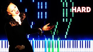 Edith Piaf - La Foule - Piano tutorial (Synthesia)
