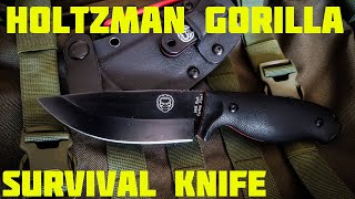 Holtzman Gorilla Survival Knife - Bushcraft Tools