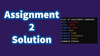 Assignment 2 solution. Game Programming