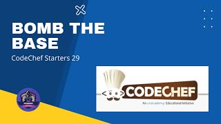 Bomb the base Problem Code: BOMBTHEBASE | CodeChef Solution | Python3