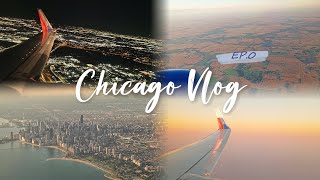 Chicago VLOG Ep.0｜From Dallas to Chicago｜Overlooking the beautiful scenery of Chicago