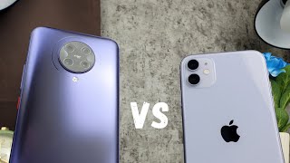 POCO F2 PRO vs iPhone 11 !!! DUEL FLAGSHIP KILLER VS FLAGSHIP BENERAN!!