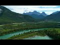 kananaskis country canmore alberta canada 4k