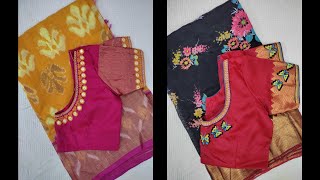Computer Embroidery Work Blouses | Epi #20 | SS COMPUTER EMBROIDERY