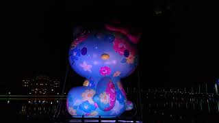 2023/08/18龍潭大池Hello Kitty來作客燈光秀