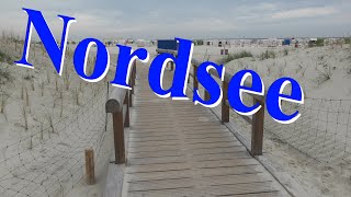 Nordsee-Norddeich-Sandstrand-Hafen-Ostfriesland. 4K- GoPro 10 Black / North Sea- Sandy beach-Harbour