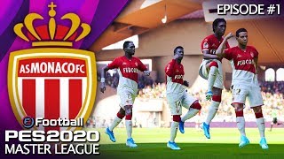 OUR JOURNEY BEGINS! | PES2020 MONACO MASTER LEAGUE #1