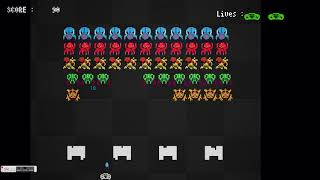 Deep Invaders - remake of Space Invaders