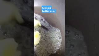 ASMR melting butter #asmr #melting #butter #short