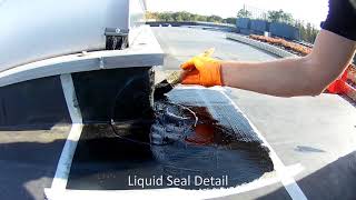 Gedimat.be | Mawipex BossCover Roof Liquid Seal Detail