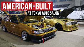 Slammed AE86 from NorCal Wows The Crowd at Tokyo Auto Salon