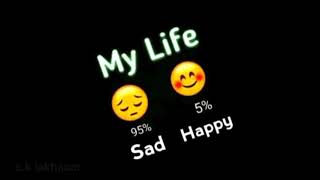 😢Sad life😢 || sad life WhatsApp status || mood off status || emoji status || mood off status || #sad