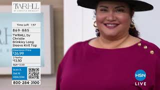 HSN | TWRHLL by Christie Brinkley Fashions Clearance 01.13.2025 - 12 PM