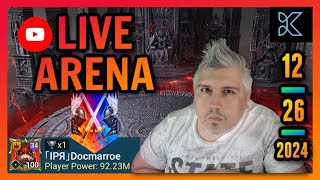 Raid: Shadow Legends - Live Arena - IPR DocMarroe - Thursday that feels like monday!