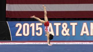 Ryohei Kato (JPN) – Floor Exercise – 2015 AT\u0026T American Cup