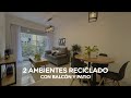 RESERVADO Departamento 2 ambientes con balcón y patio - Centro Mar del Plata #4221805