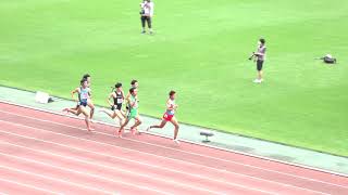 [4k]第105回日本選手権　第3日　U20男子800m　予選1組　2021年6月26日