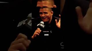 Khamzat Chimaev Goes Mad At Gilbert Burns And Hit The Table With Power 😯 #ufc #mma #khamzatchimaev