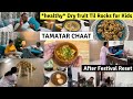 After-Festival Reset अंबानी शादी स्पेशल *Tamatar Chaat* | Kids Fav Dryfruit Til Rocks | Chana Curry