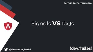 Rxjs vs Signals