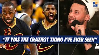 Stephen Curry Says LeBron and Kyrie Were Playing At A Level He