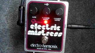 EHX Electric Mistress - Bass - Flange setting